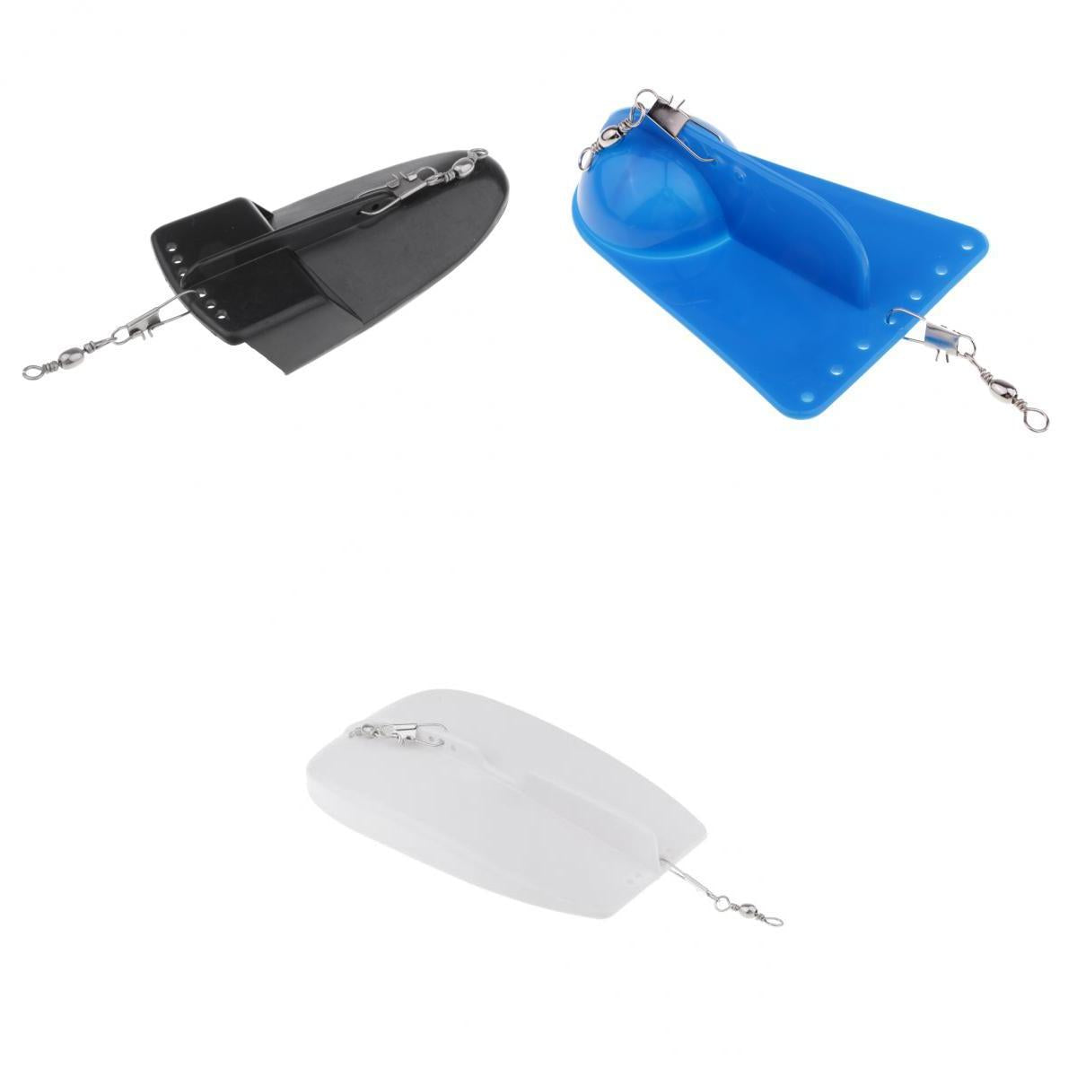 3pcs ABS Plastic Adjustable Weight Sea Fishing Trolling Diving Board 3 Color