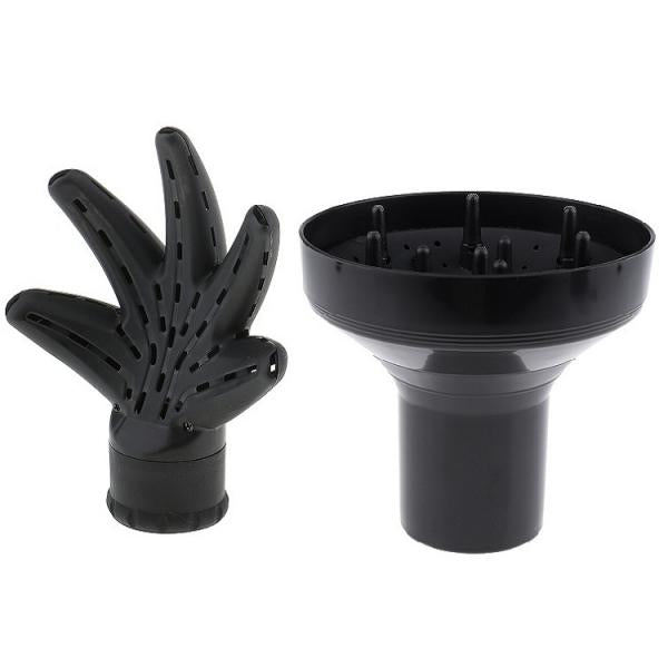 2x Hairdressing Hand Shape Hair Blow Dryer Diffuser Universal Blower Cover
