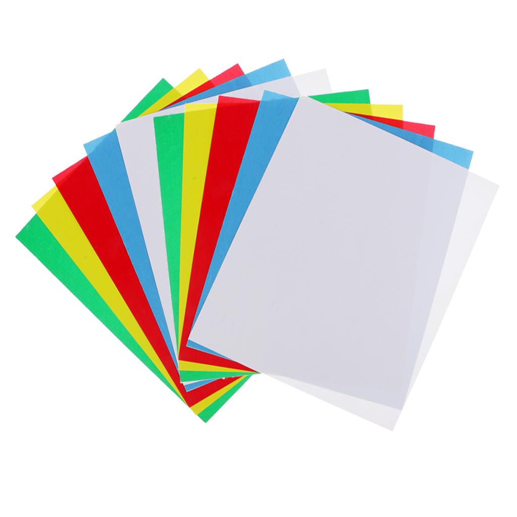 10pcs Tailor Tracing Paper Sheets for Temporary Marking Sewing Fabric Craft