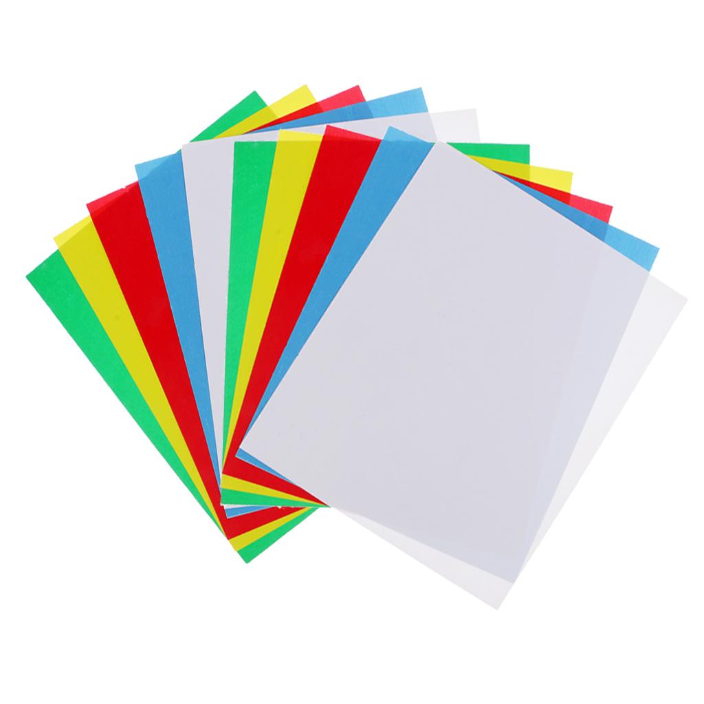10pcs Tailor Tracing Paper Sheets for Temporary Marking Sewing Fabric Craft