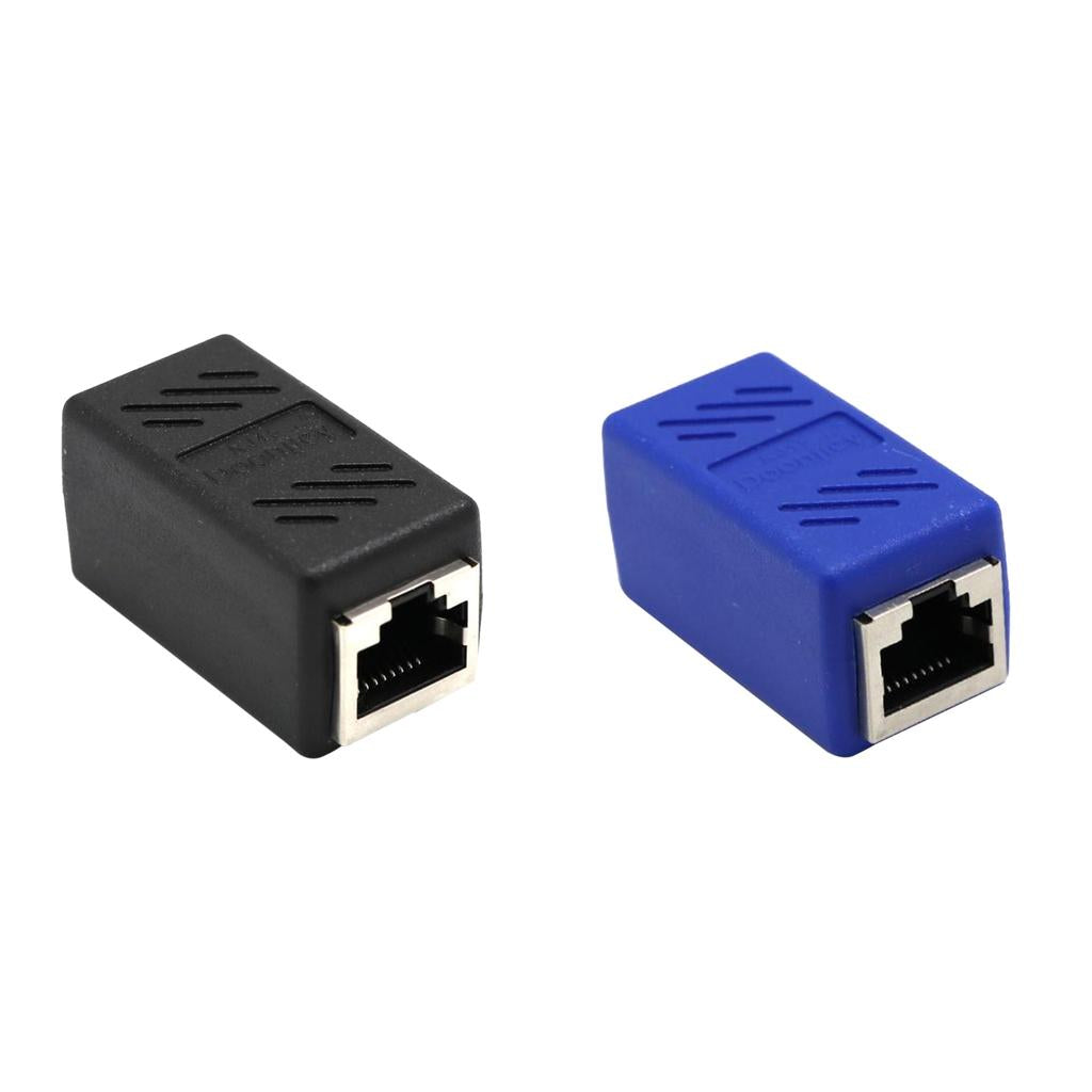 2 Pack Female to Female Network Ethernet LAN Connector Adapter