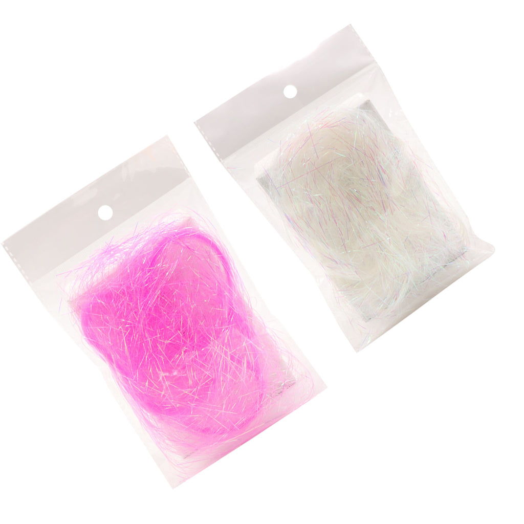 2 Bags Wedding Gift Box Filler DIY Package Filling Materials White & Pink