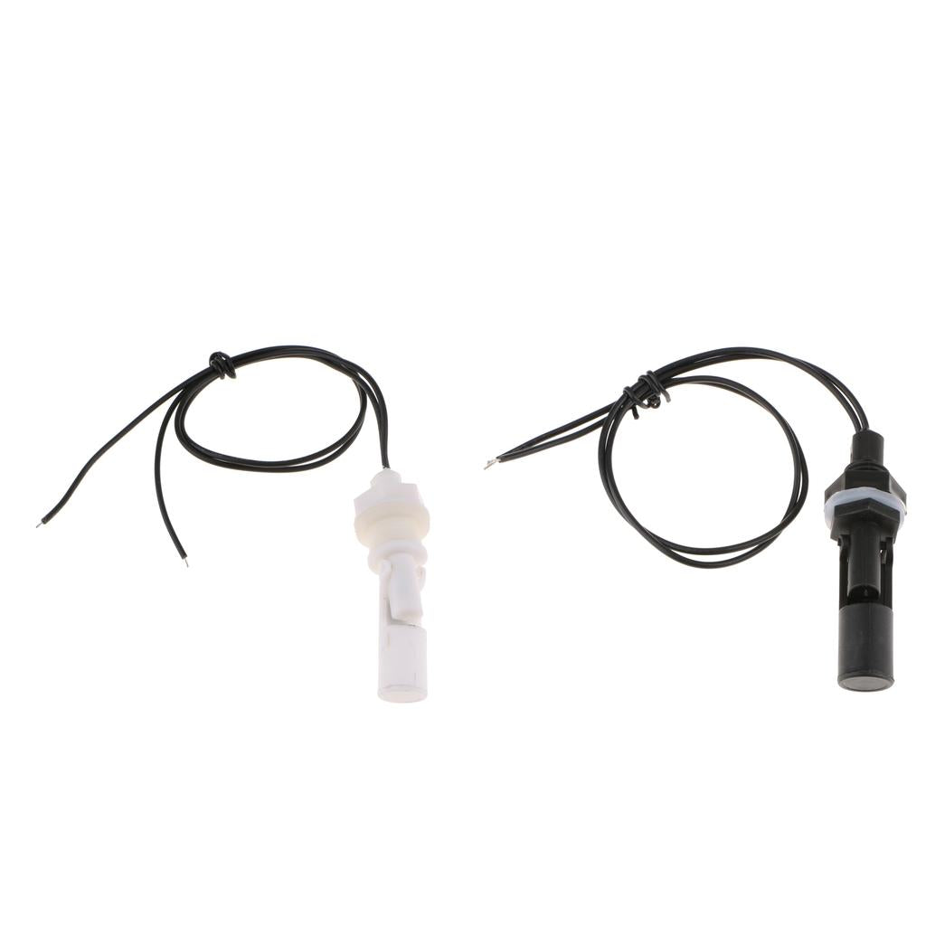 2 Pcs Water Level Sensor Horizontal Liquid Aquarium Float Switch Tool Tank