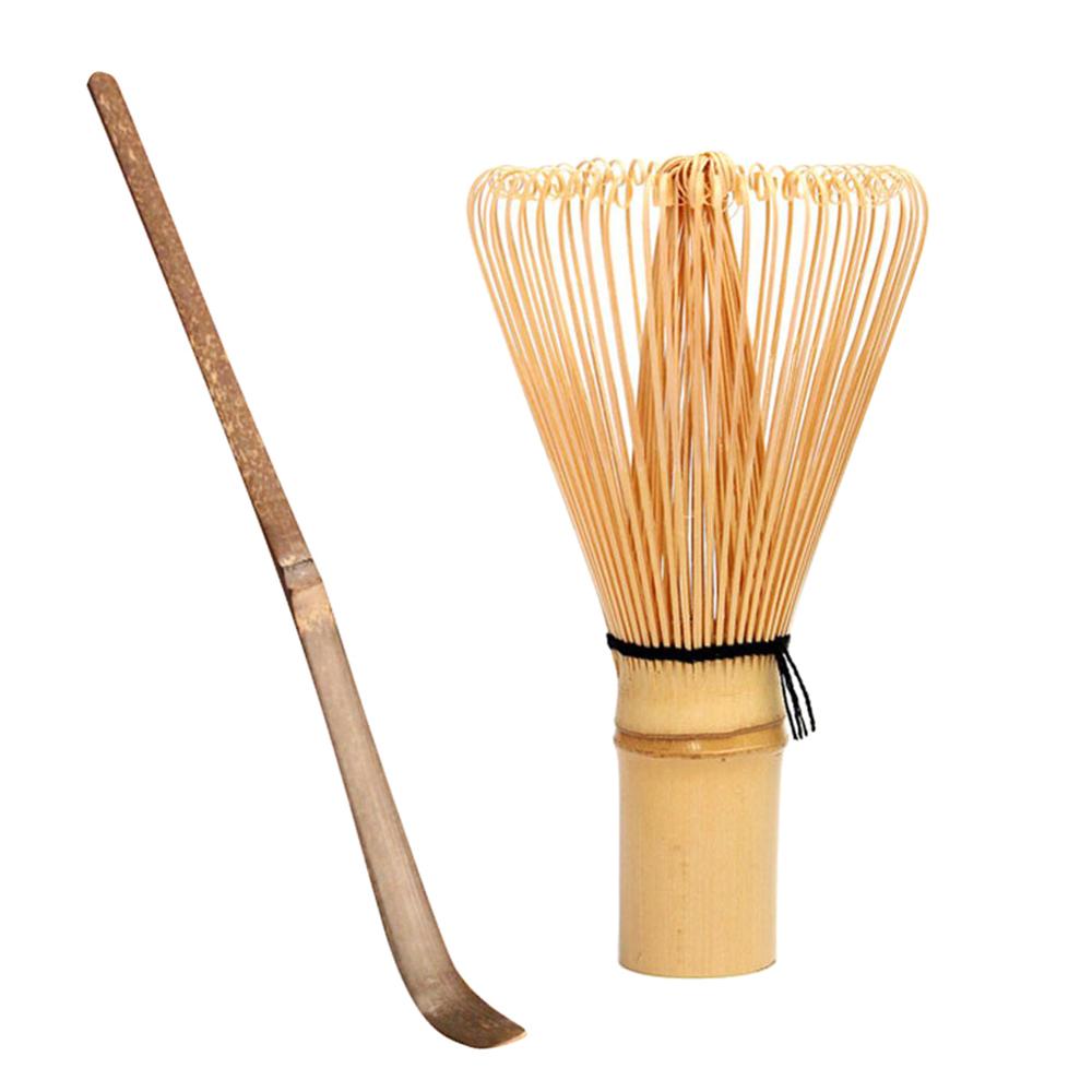 Bamboo Chasen Matcha Powder Whisk Japanese Tea Ceremony Accessory with Spoon