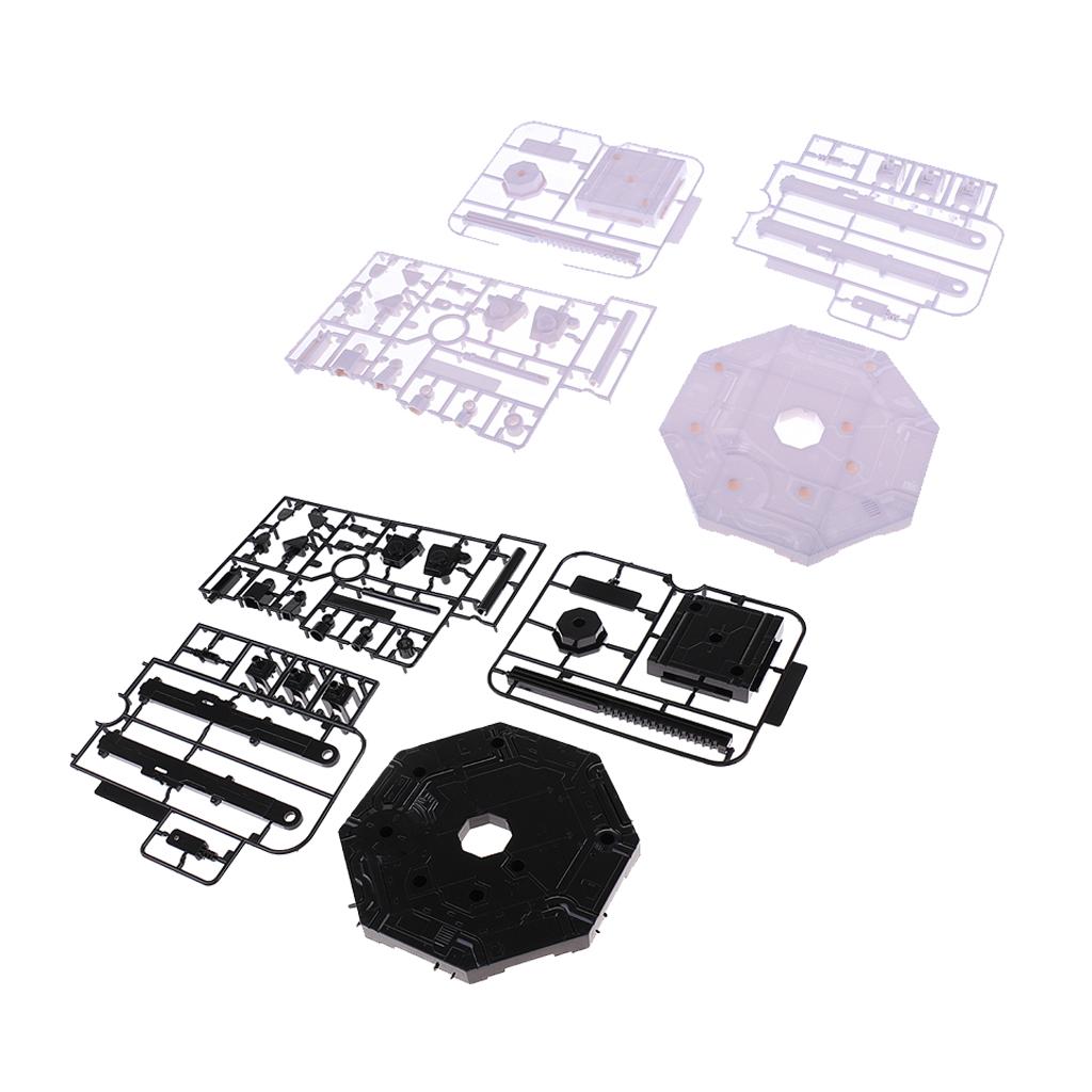 2Pcs Plastic Action Base Stand Display Support for 1/100 MG Figure