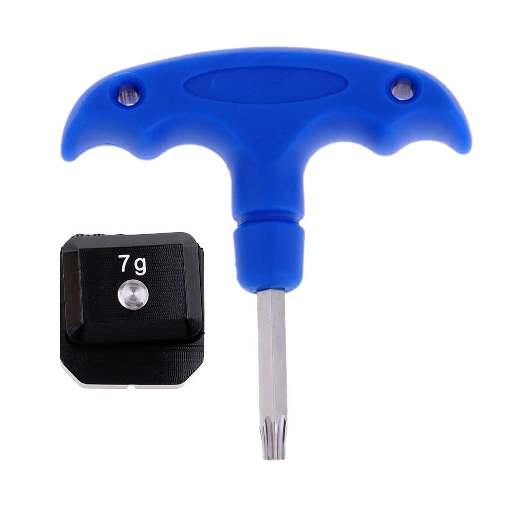 7g Golf Weight with Screw Slider and Wrench for 2017 Taylormade M1 Driver