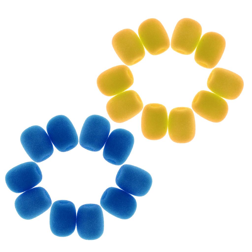 20 Pieces Mini Microphone Sponge Windscreen