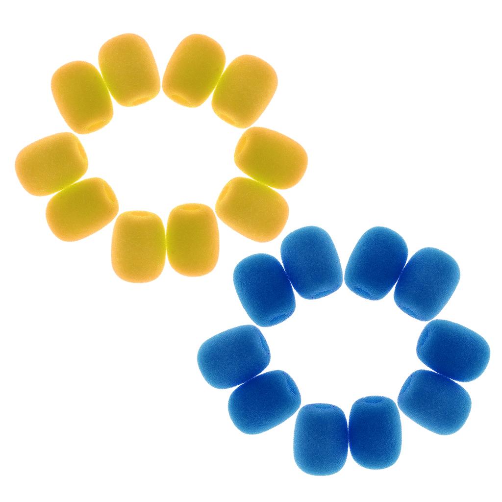 20 Pieces Mini Microphone Sponge Windscreen