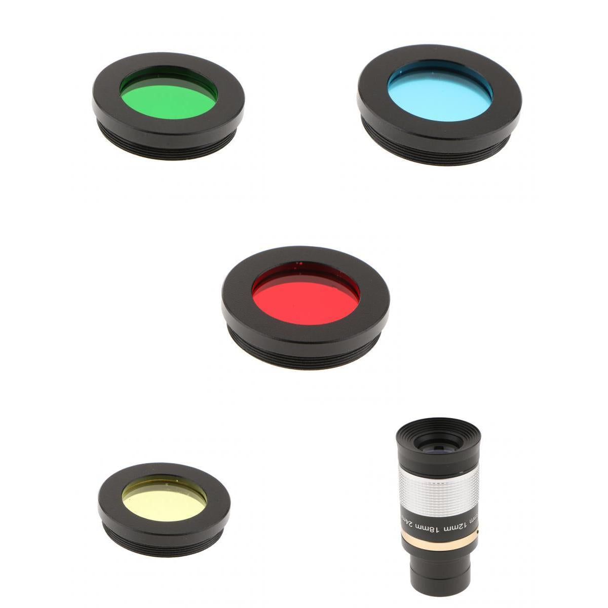 1.25 31.7mm 8-24mm Zoom Eyepiece Multi Coated + Lens Filter for Telescope"
