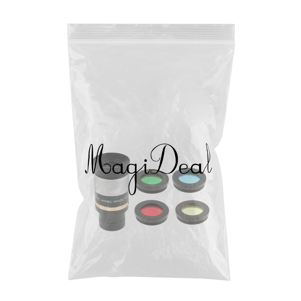 1.25 31.7mm 8-24mm Zoom Eyepiece Multi Coated + Lens Filter for Telescope"