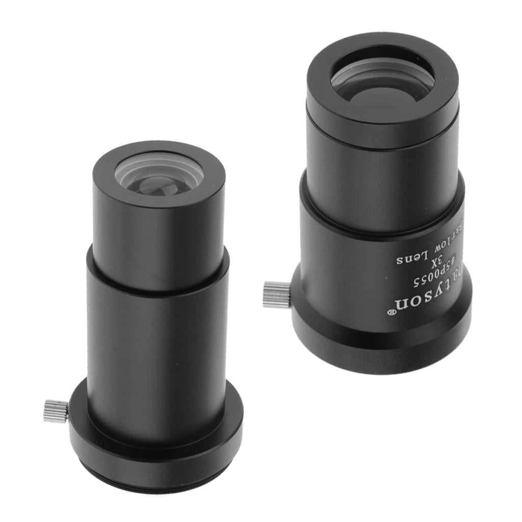 1.25'' 3X/5X Barlow Lens M42 Thread Ful Multi-coated for Telescopes Eyepiece