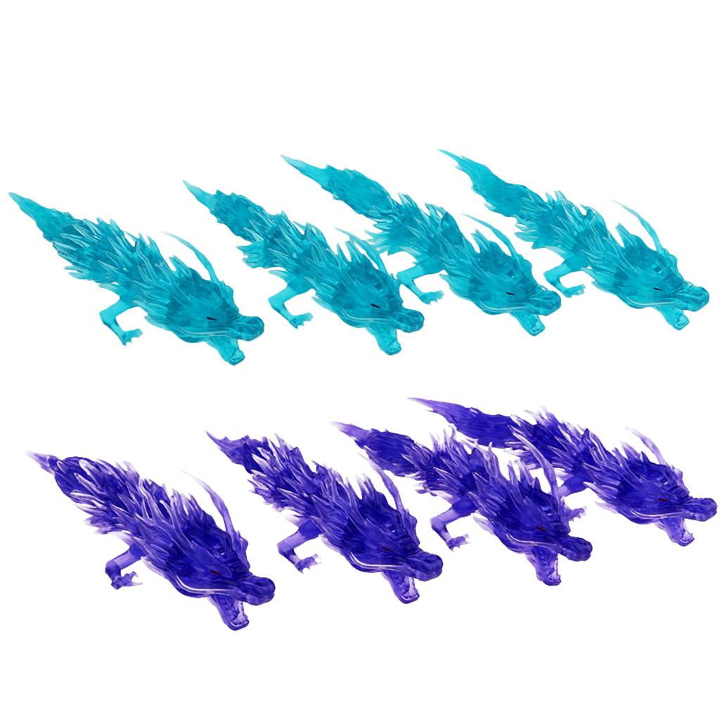 8 Pieces Dragon Effects for Action Figure Saint Seiya Myth Cloth Accessories