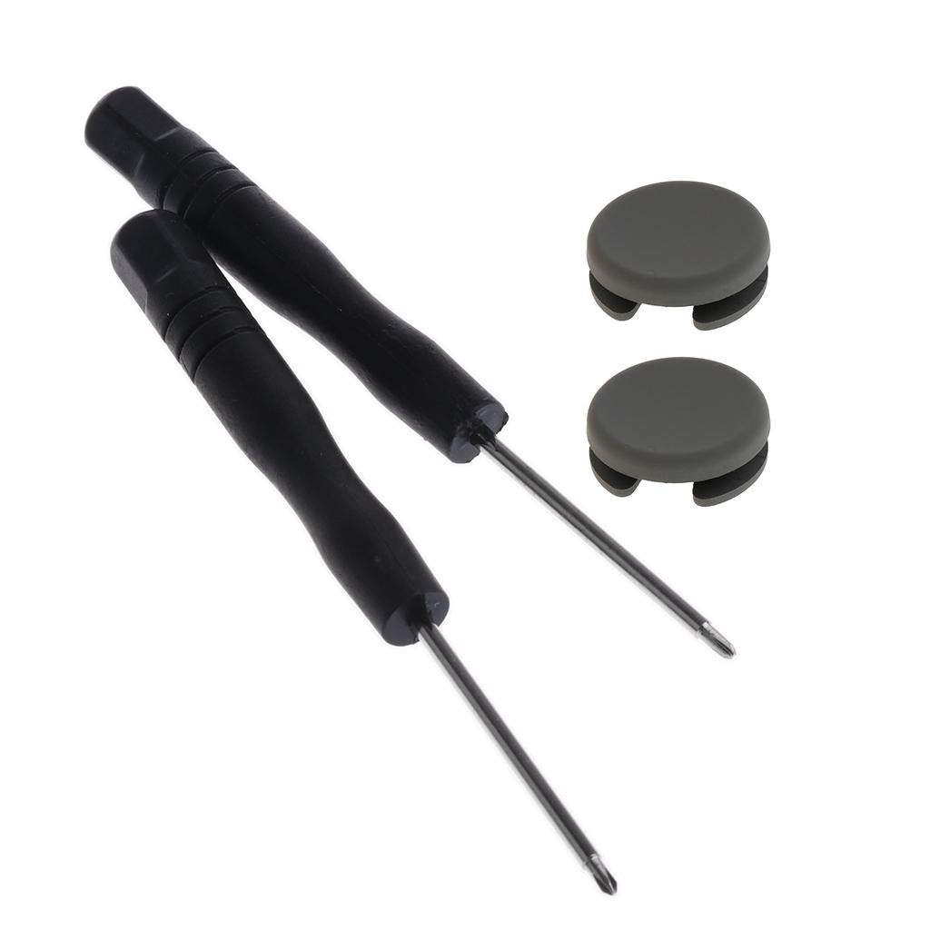 2x Analog Stick Thumb Joystick Cover + Tools for Nintendo 2DS New 3DS XL