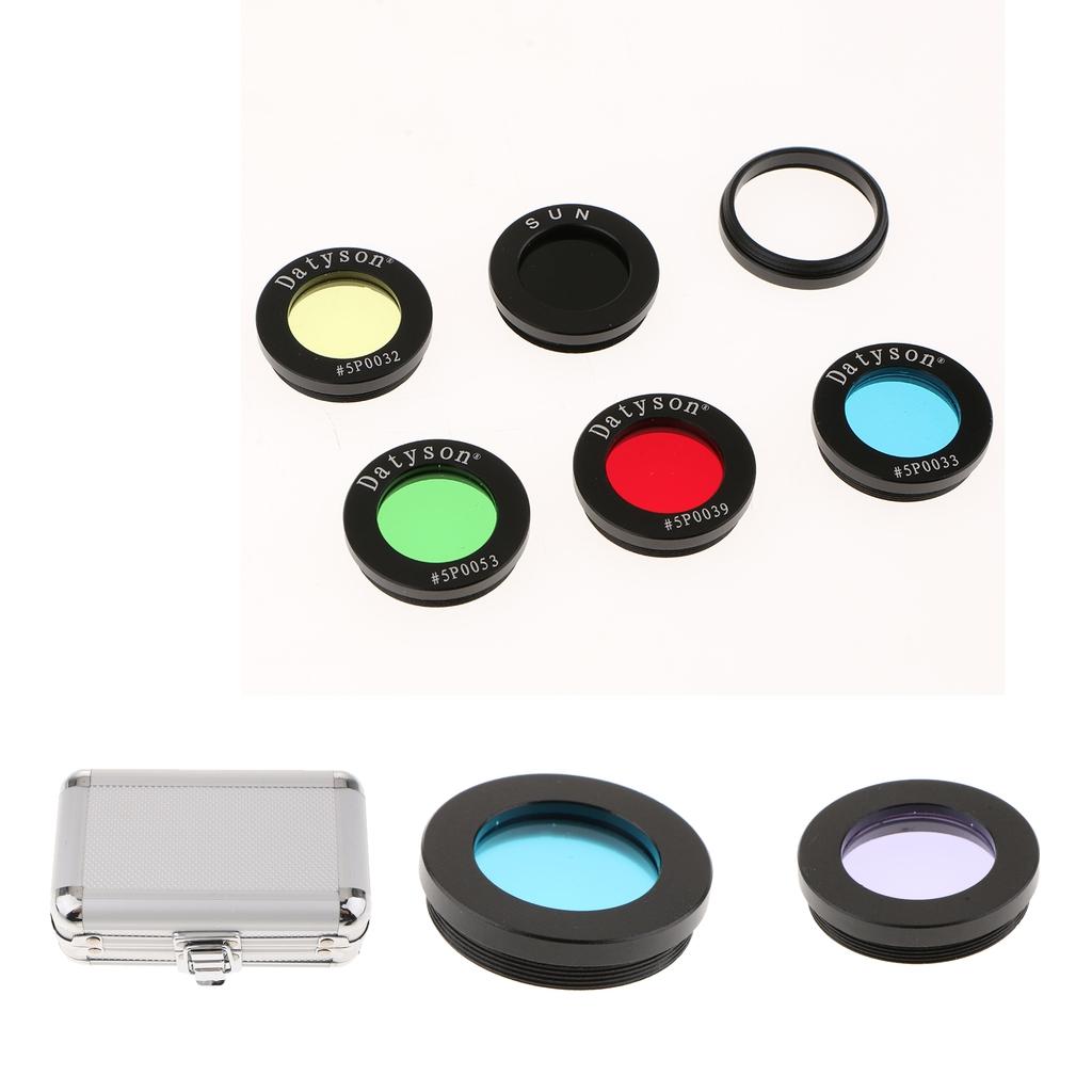 1.25 Nebula Filters Kit+ Adapter Ring+Carrying Case for Telescope Eyepiece"