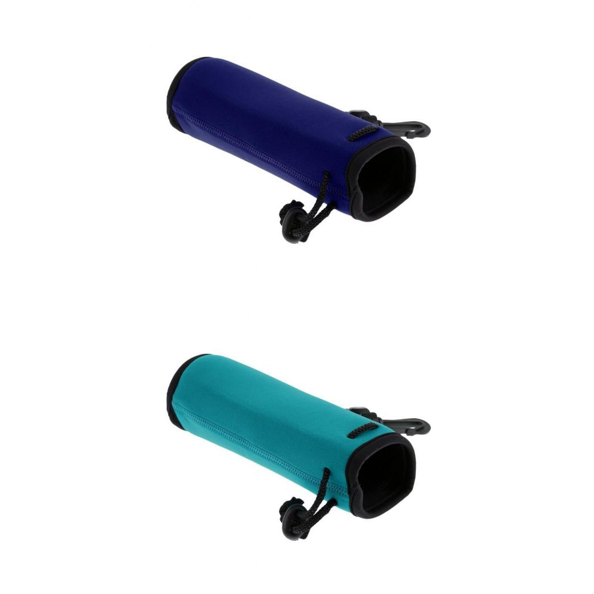 2Pcs Neoprene Insulated Water Drink Bottle Carrier Pouch Cover Sleeve Case