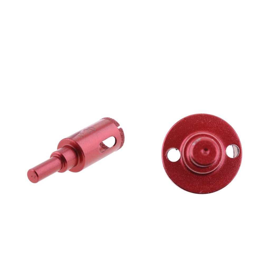 2 Pieces 25mm&20mm Diamond Tool Drill Bit Glass Ceramic Marble Tile