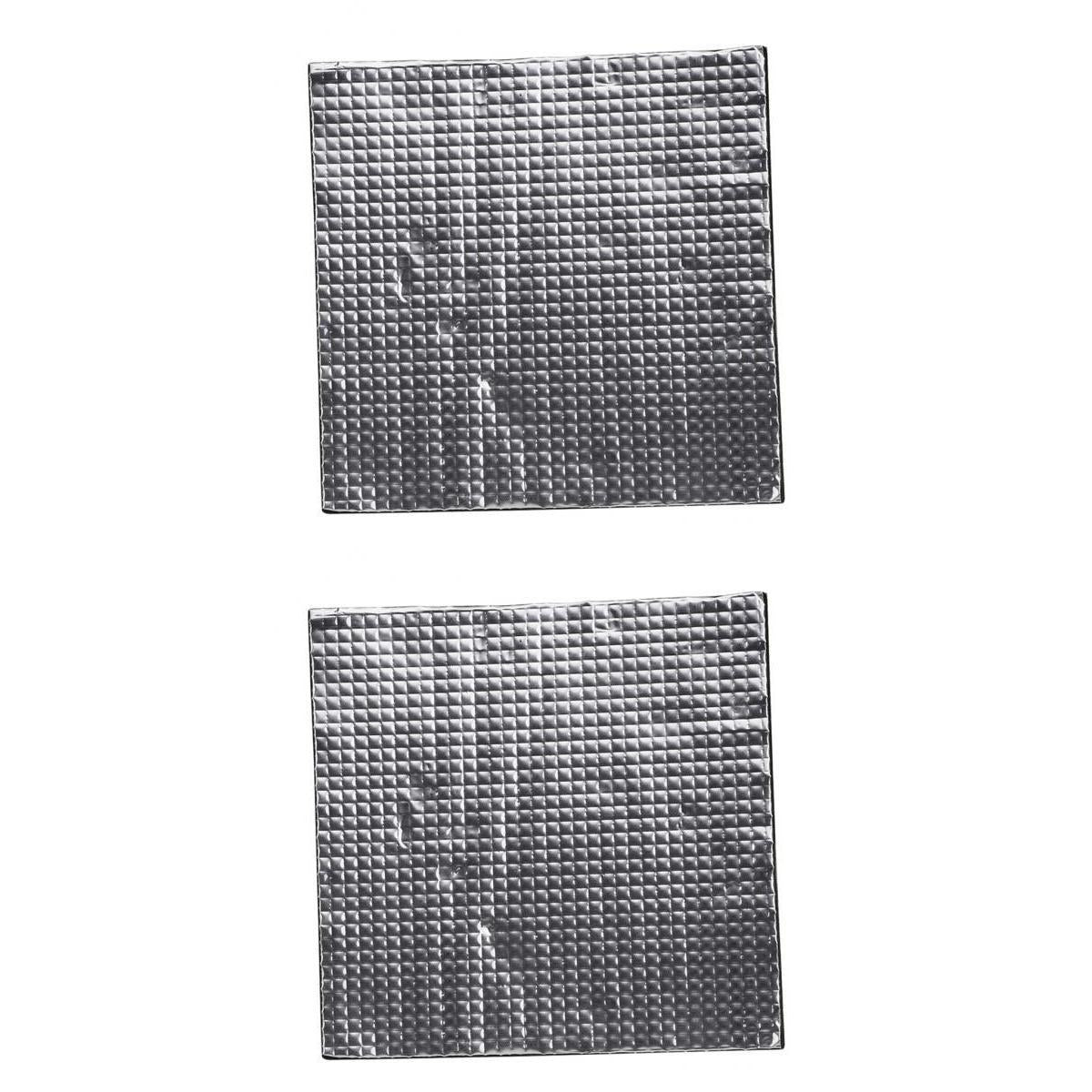 2Piece Heat Bed Insulation Cotton Foil Self-Adhesive Hotbed Thermal Pad