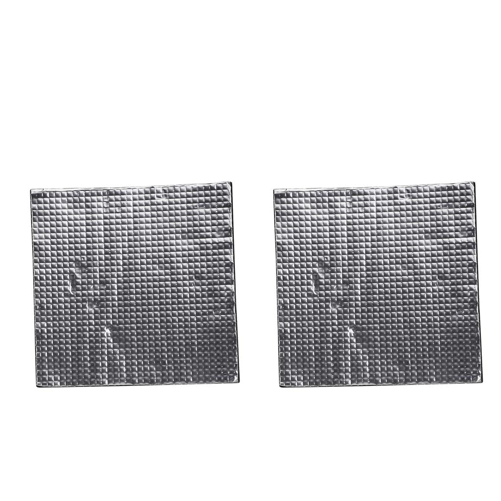 2Piece Heat Bed Insulation Cotton Foil Self-Adhesive Hotbed Thermal Pad