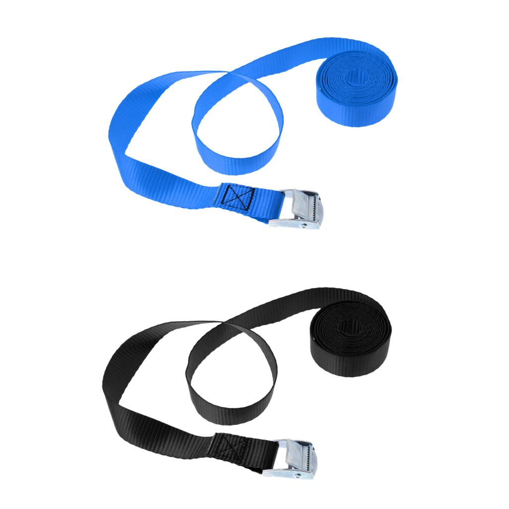 2PCS Kayak Tie Down Strap for Surfboard/SUP/Boat/Truck/Roof Rack