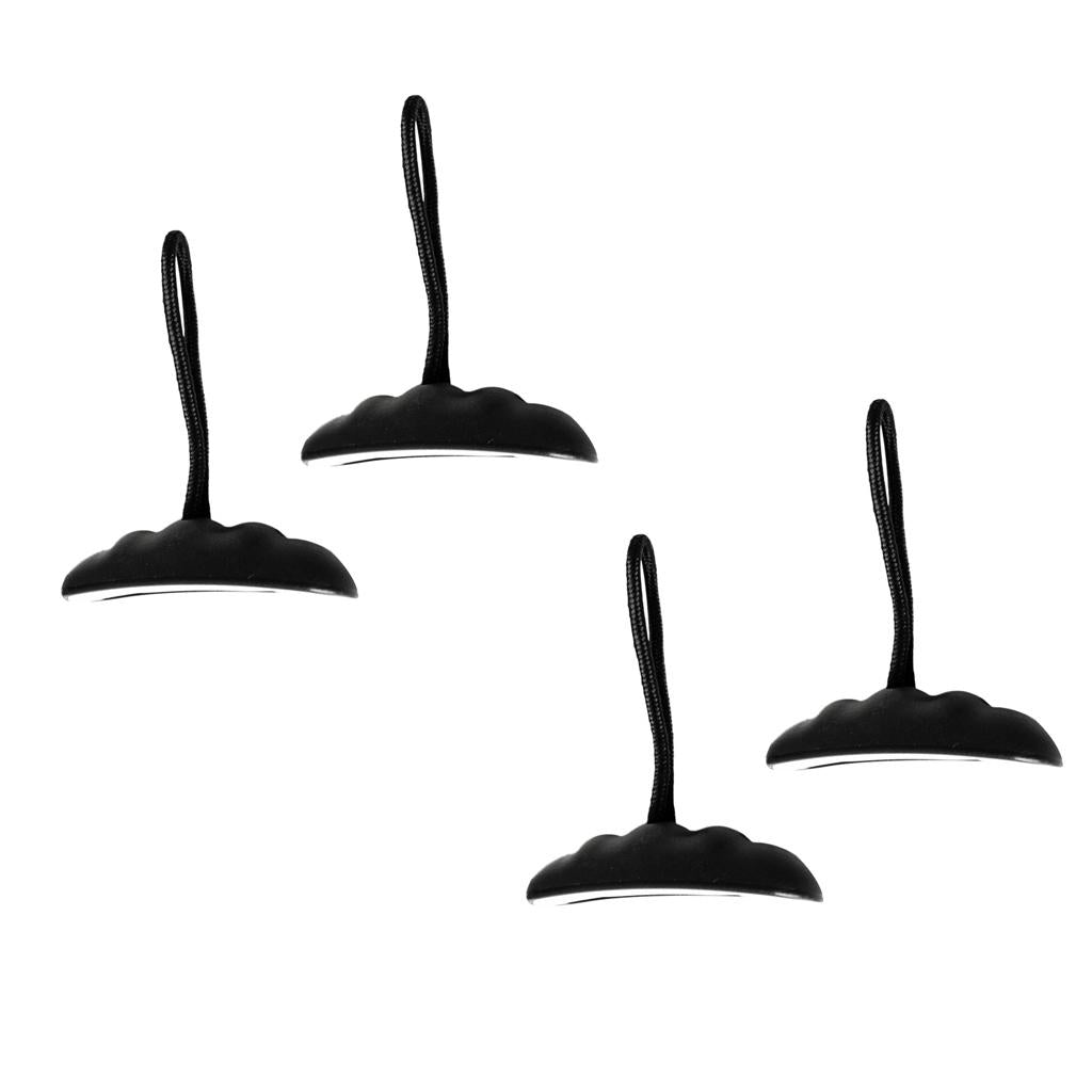 4 Pieces Universal Kayak Carry Grip Handle Pull Handle with Braided Cord