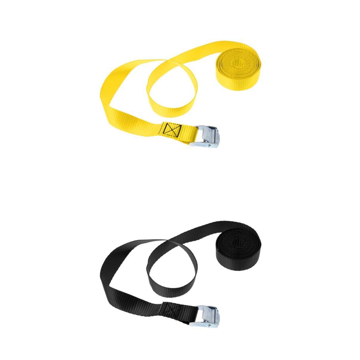2PCS Kayak Tie Down Strap for Surfboard/SUP/Boat/Truck/Trailer/Roof Rack