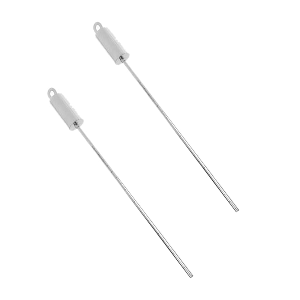 2 Pieces 31.5cm Ultra-light Stainless Steel Scuba Diving Stick Pointer Rod