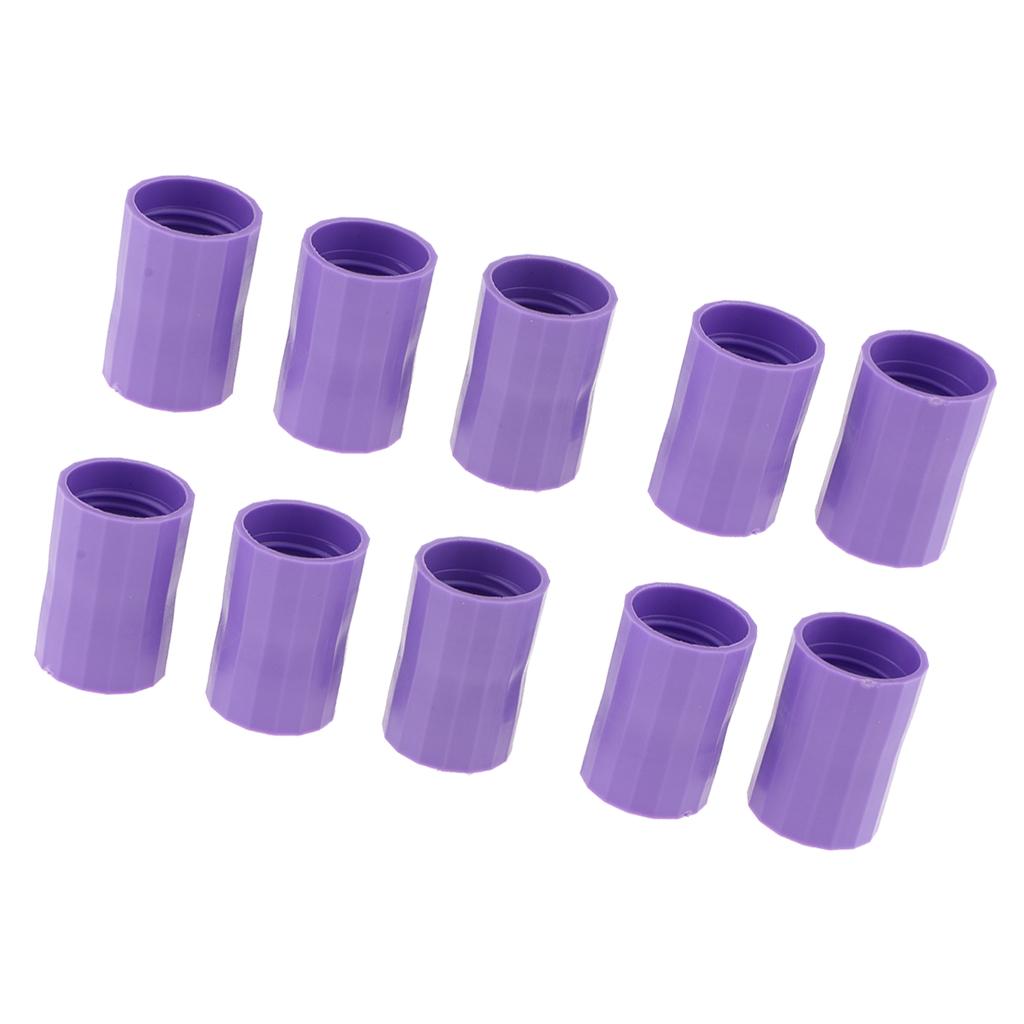 10 Pieces Bottle Connectors Tornado Cyclone Tube Science Toy Purple