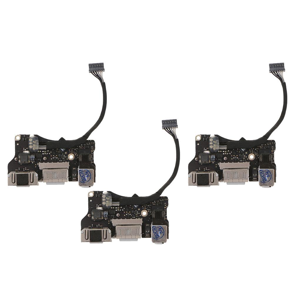 3x I/O Audio Board USB Power Jack DC-in for 2013y 13'' MacBook Air A1466