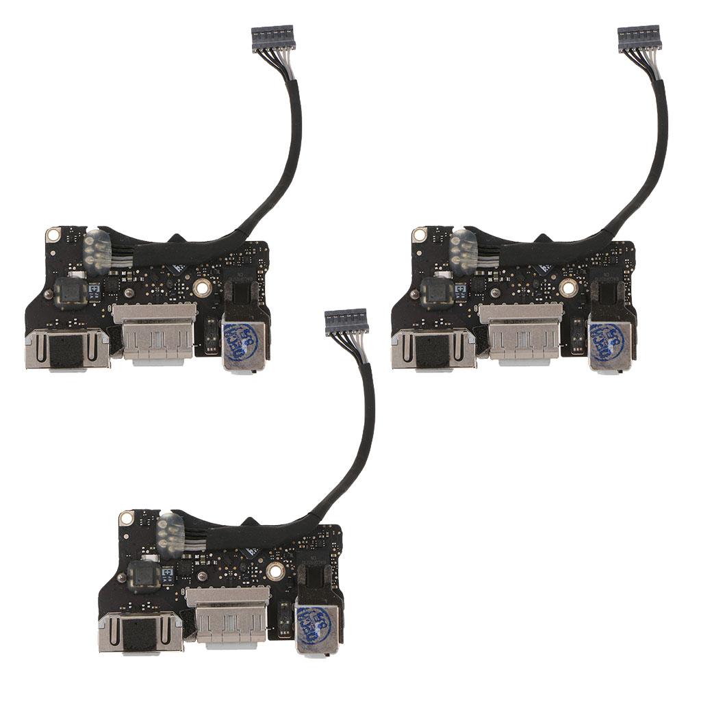 3x I/O Audio Board USB Power Jack DC-in for 2013y 13'' MacBook Air A1466