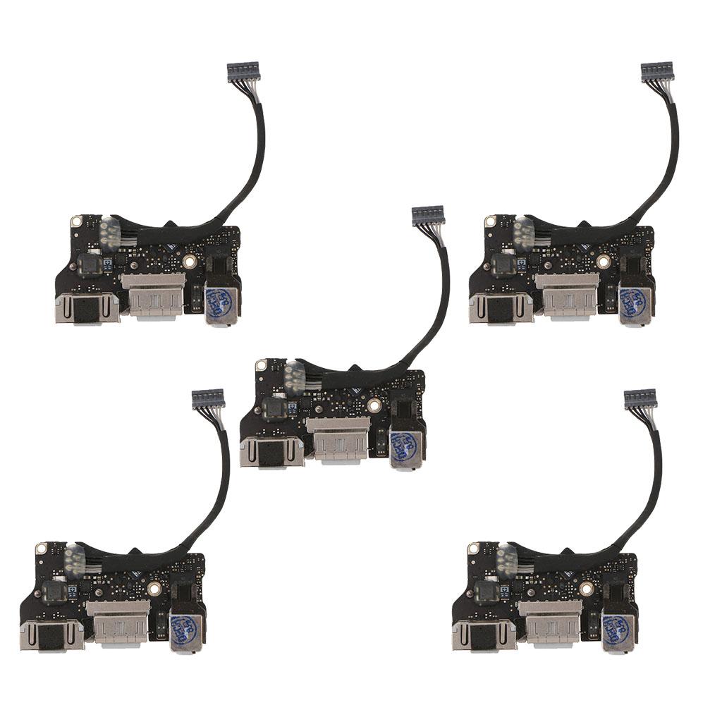 5x I/O Audio Board USB Power Jack DC-in for 2013y 13'' MacBook Air A1466