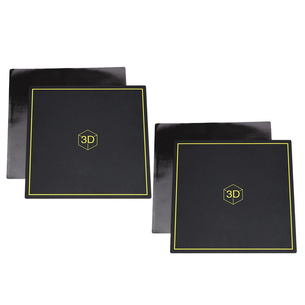 2xBuild Plate Tape Magnetic Square Heat Bed Sticker 235*235mm for 3D Printer