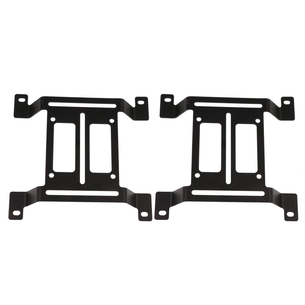 2x Water Cool Radiator Support Holder Fan Water Pump Reservoir Bracket 12cm