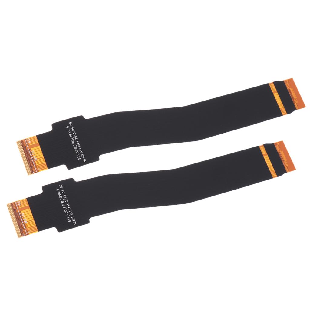 2xLCD Flex Cable Ribbon Screen Connector Mainboard for Samsung Galaxy P5200