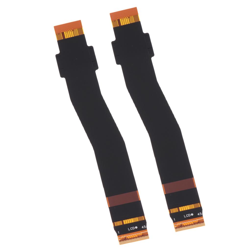 2xLCD Flex Cable Ribbon Screen Connector Mainboard for Samsung Galaxy P5200
