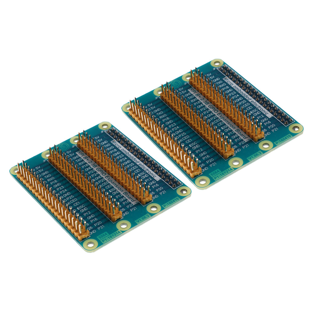 2x GPIO Extension Board Multifunction Interface Module For Raspberry Pi 3/2