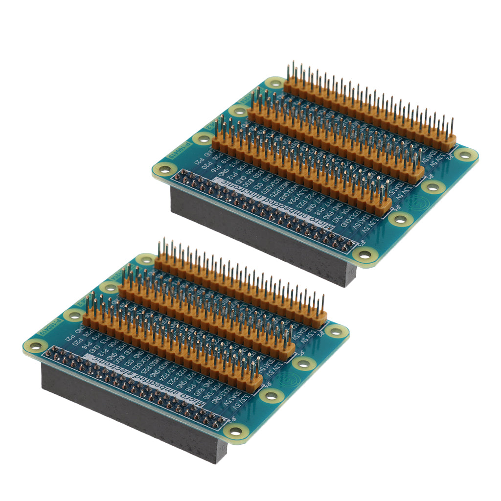 2x GPIO Extension Board Multifunction Interface Module For Raspberry Pi 3/2