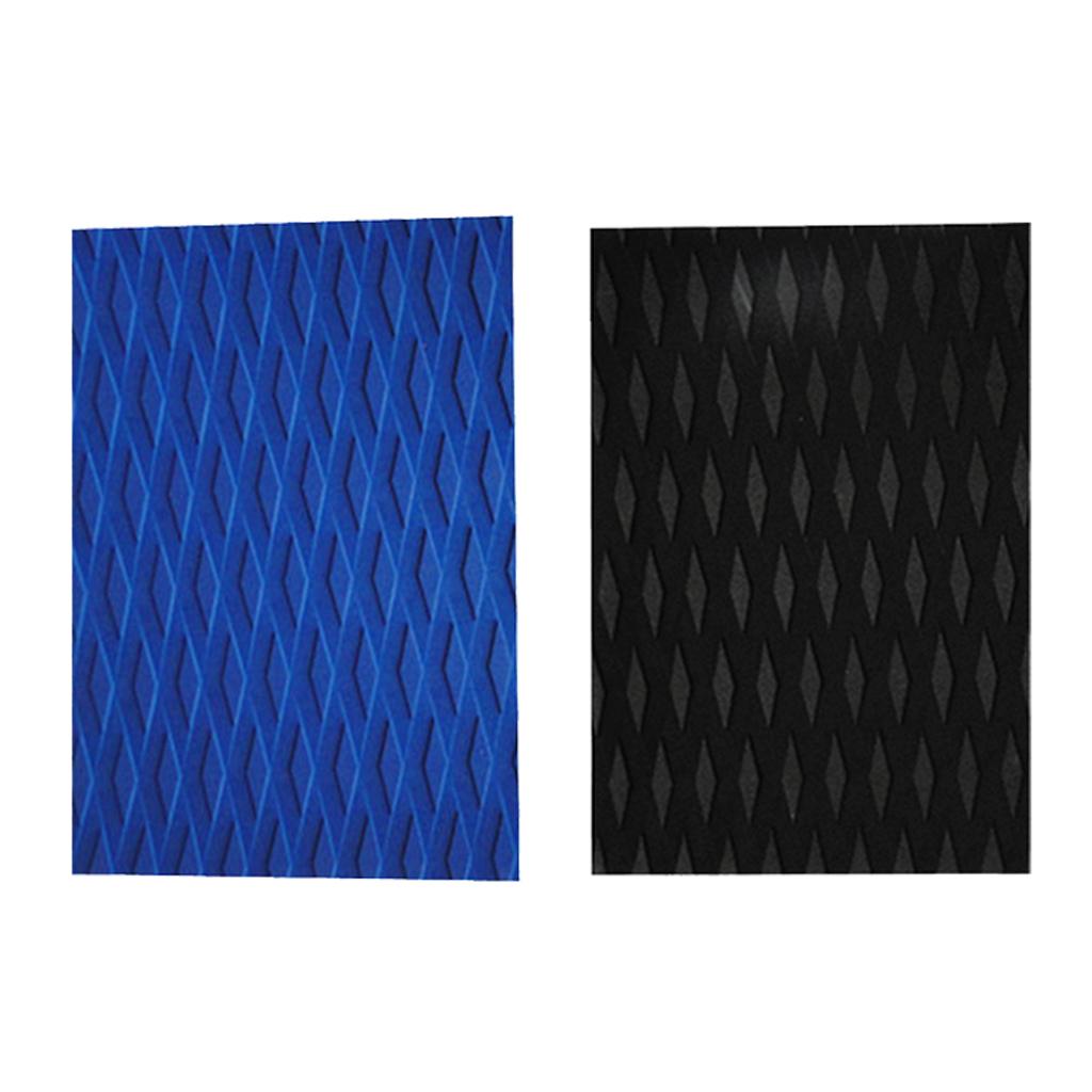 2 Piece EVA Diamond Groove Surfboard Surfing Traction Pad Deck Grip Tail Pad