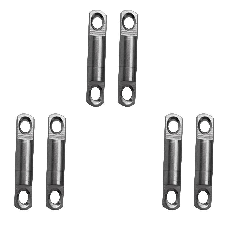 6 Pieces Scuba Diving Finger Reel Line 360 Degree Rotatable Double Swivels
