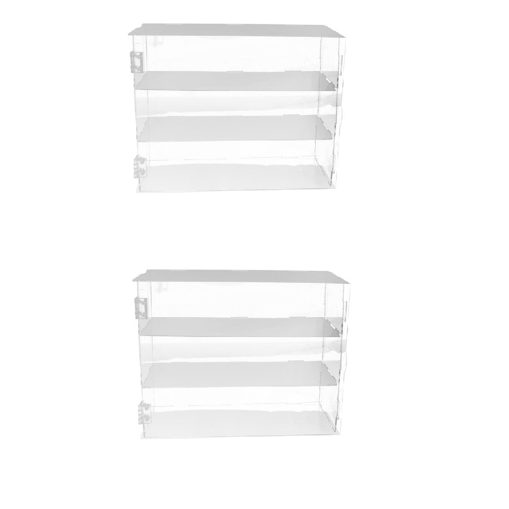 2pc Dustproof Display Case Show Box Cube for Amiibo Funko POP Figures