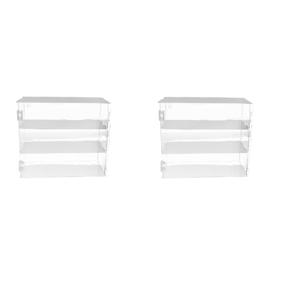2pc Dustproof Display Case Show Box Cube for Amiibo Funko POP Figures