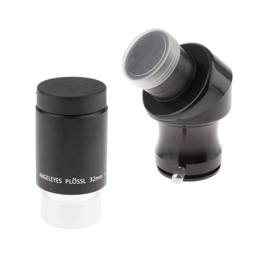 1.25 Astronomy Telescope Erecting Prism Diagonal Mirror + Eyepiece PL32mm"