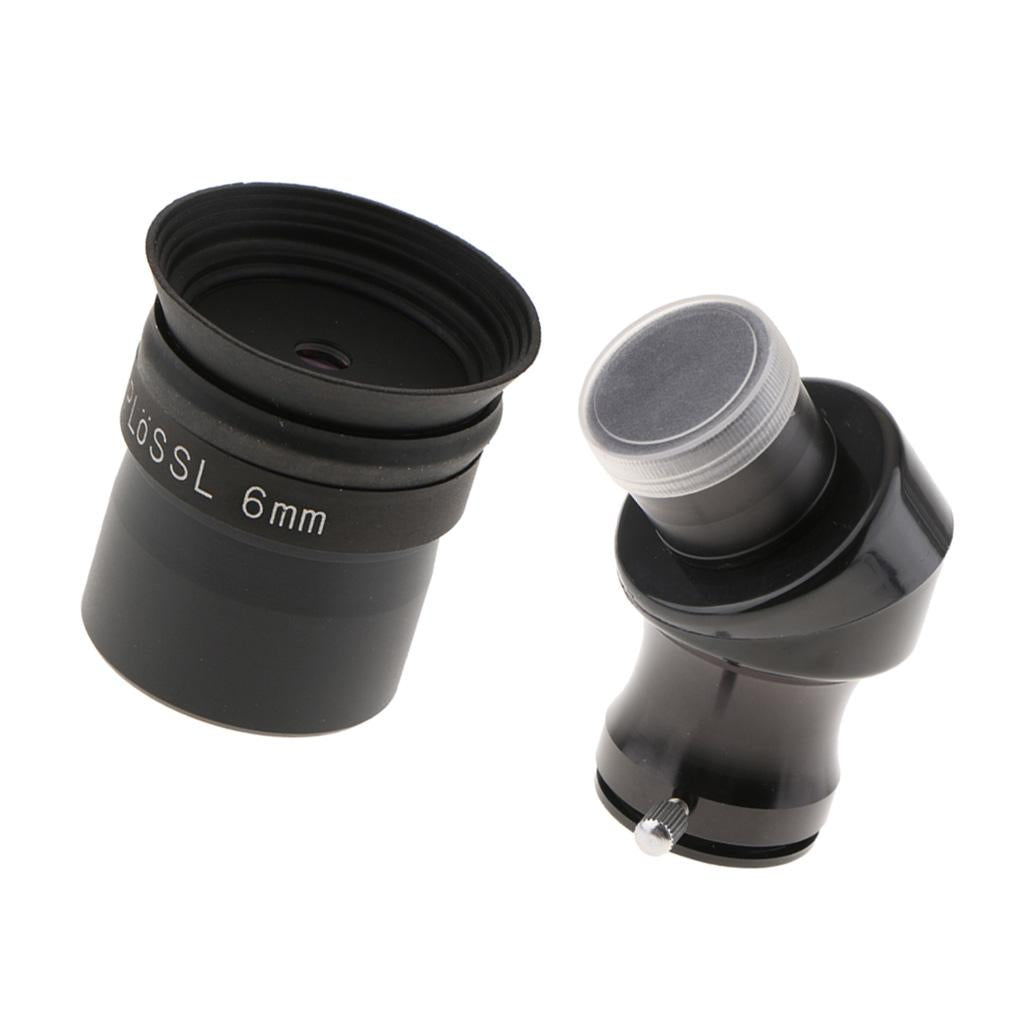 1.25 Astronomy Telescope Erecting Prism Diagonal Mirror + Eyepiece PL6mm"