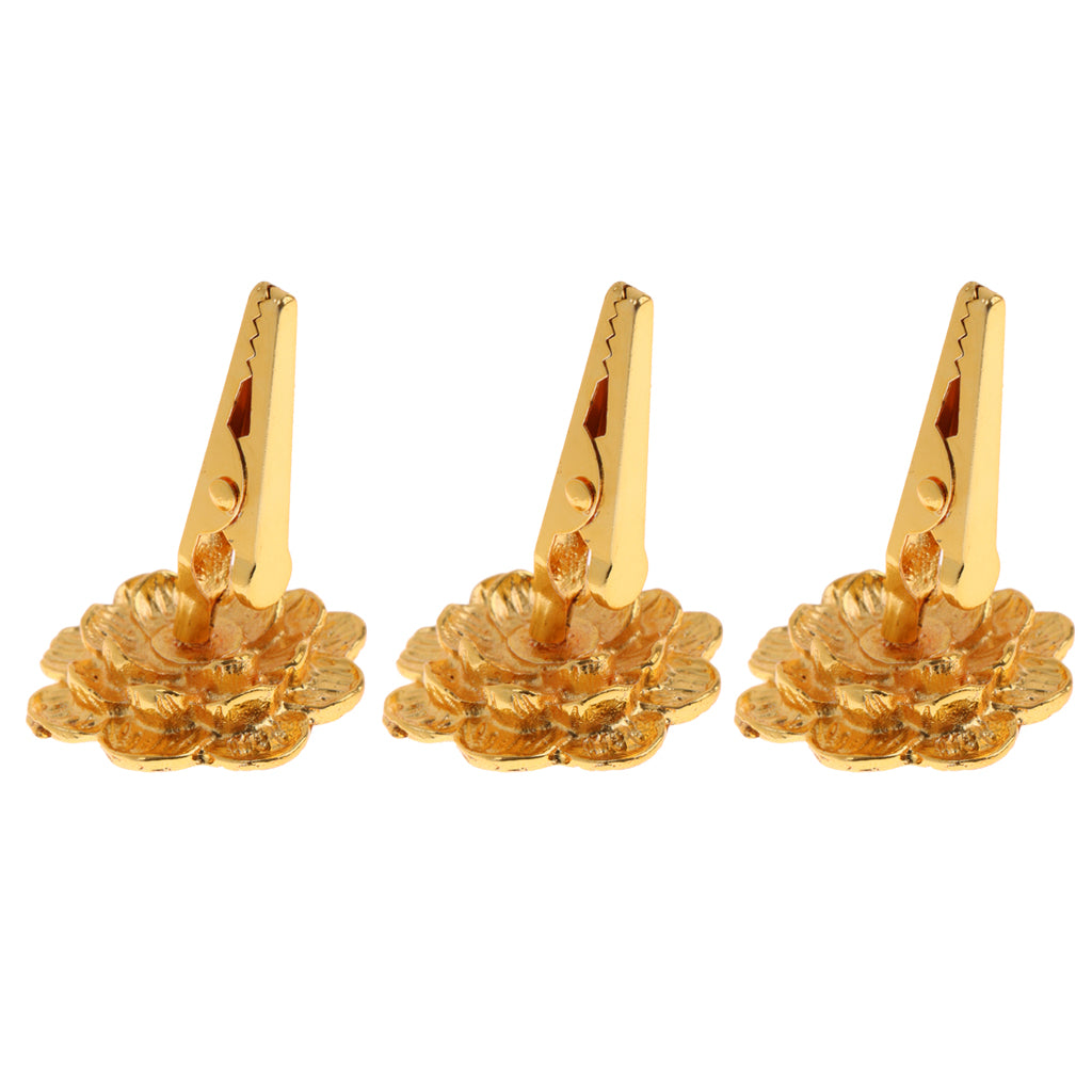 3 Buddha Incense Coils Clip Holder Flower Frame Religious Incense Coil Decor