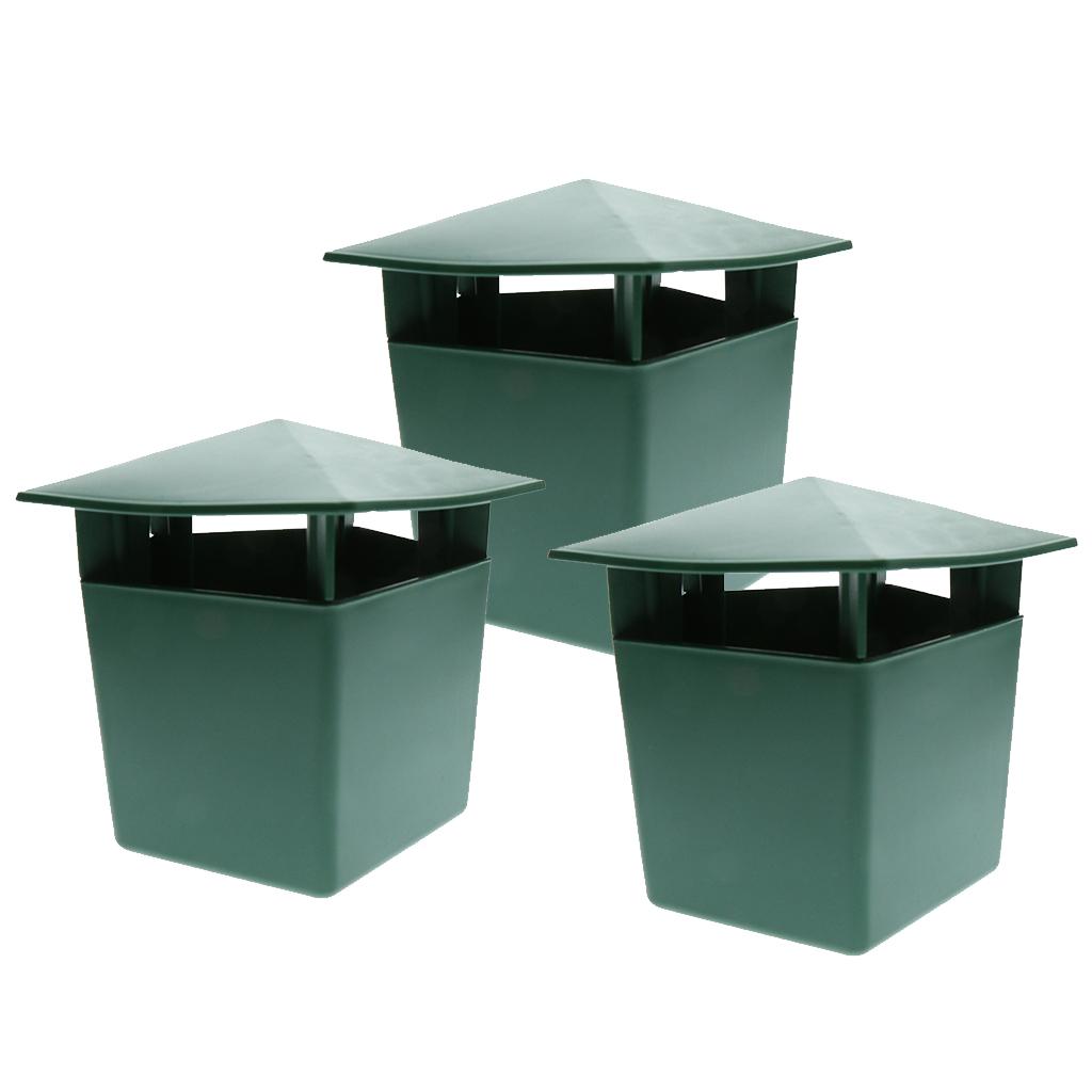 3 Piece Eco-friendly Snail Cage House Catcher Trap Gintrap Pest Control