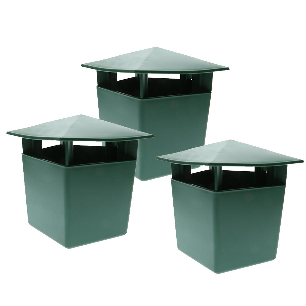 3 Piece Eco-friendly Snail Cage House Catcher Trap Gintrap Pest Control