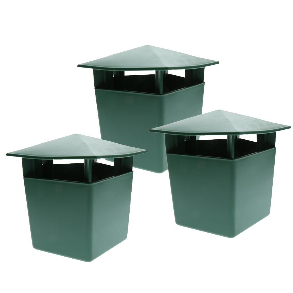 3 Piece Eco-friendly Snail Cage House Catcher Trap Gintrap Pest Control