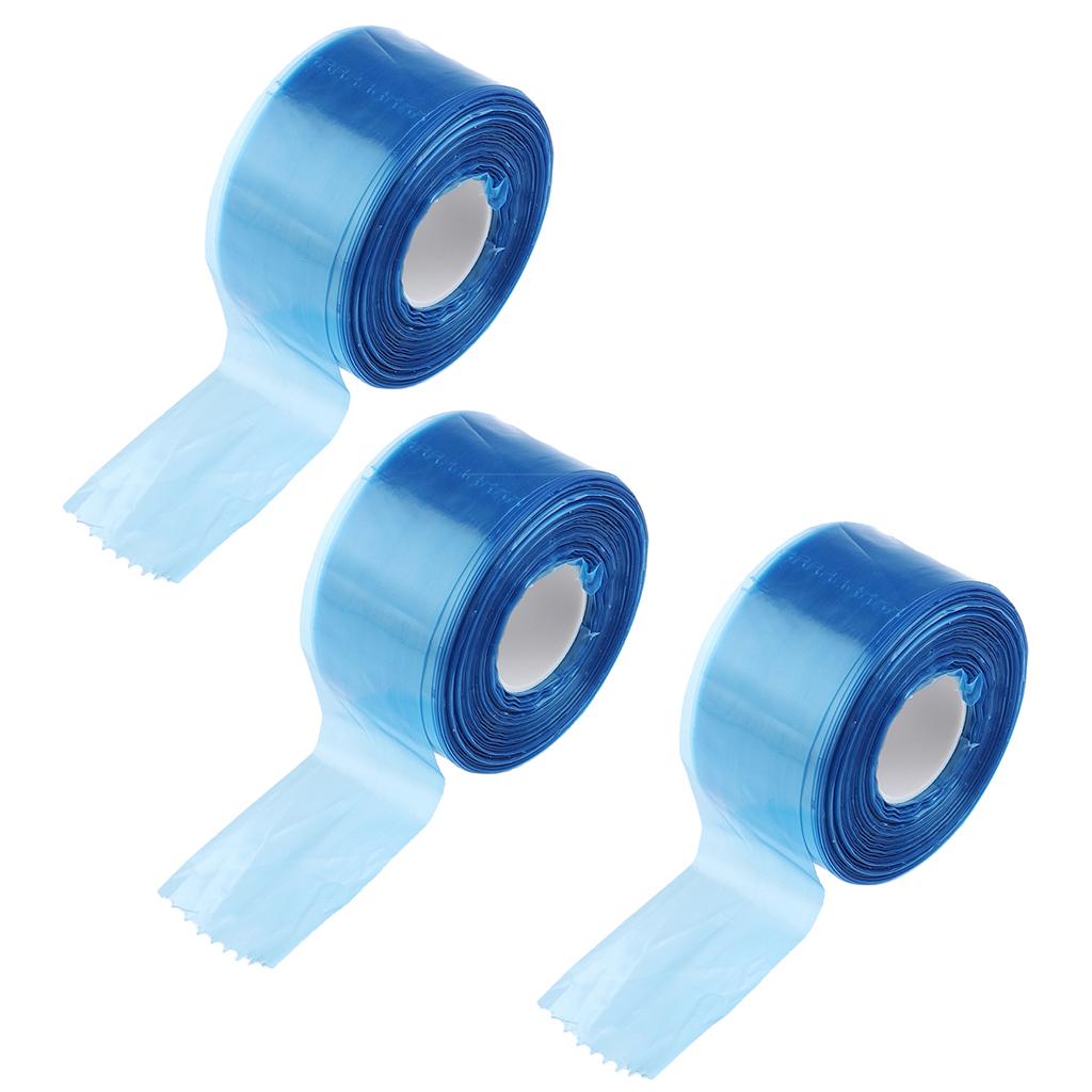600pcs Disposable Salon Hair Dyeing Blue Protector Covers for Glasses Legs