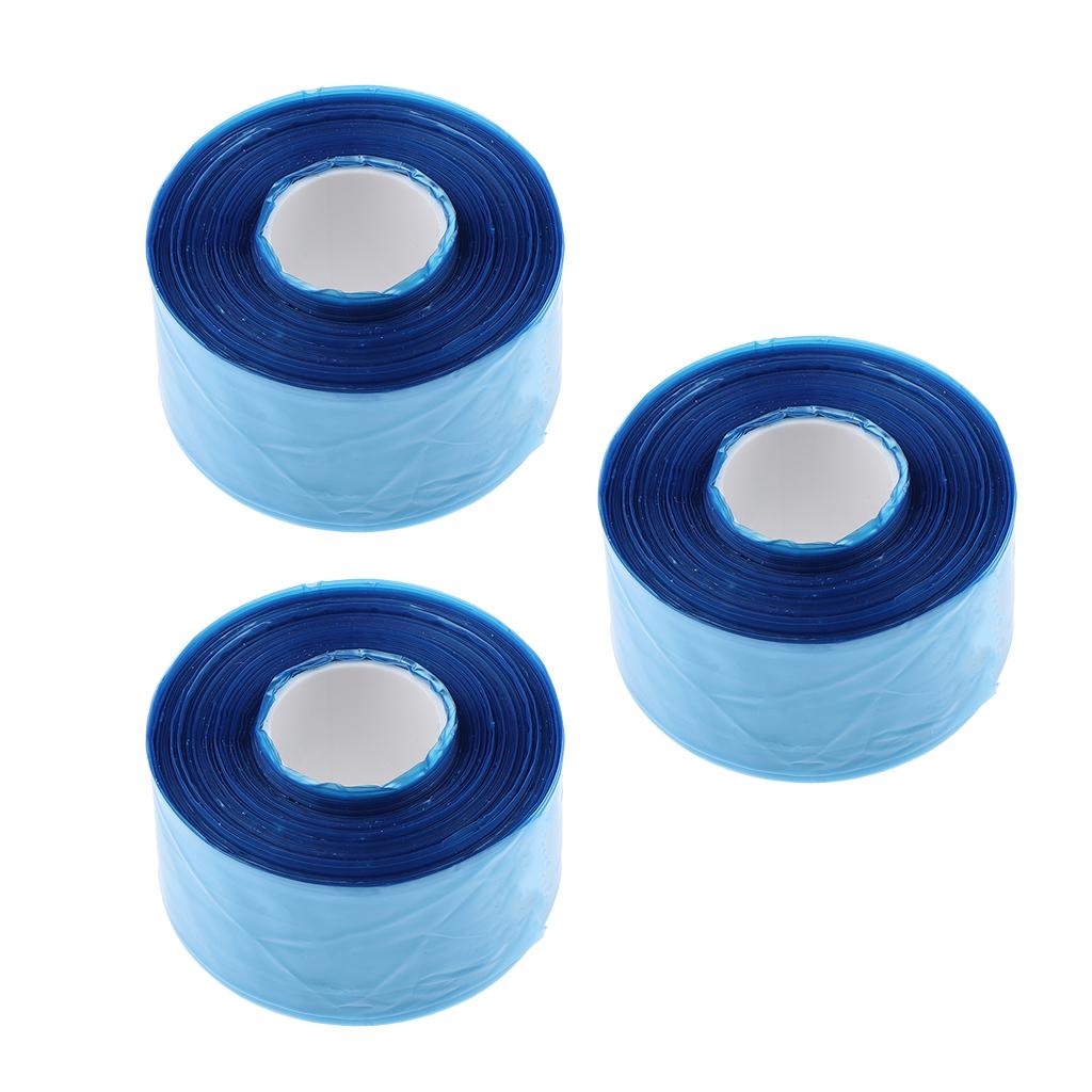 600pcs Disposable Salon Hair Dyeing Blue Protector Covers for Glasses Legs