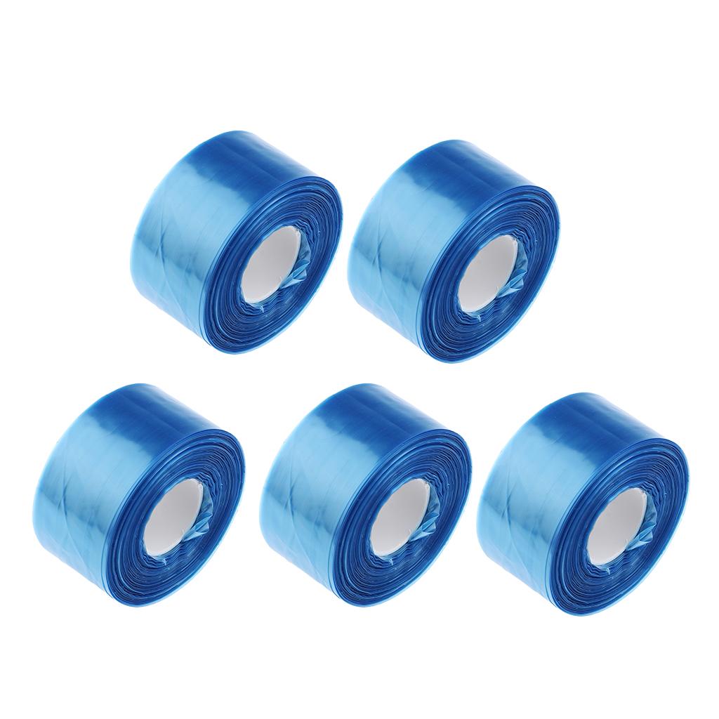 1000pcs Disposable Salon Hair Dyeing Blue Protector Covers for Glasses Legs
