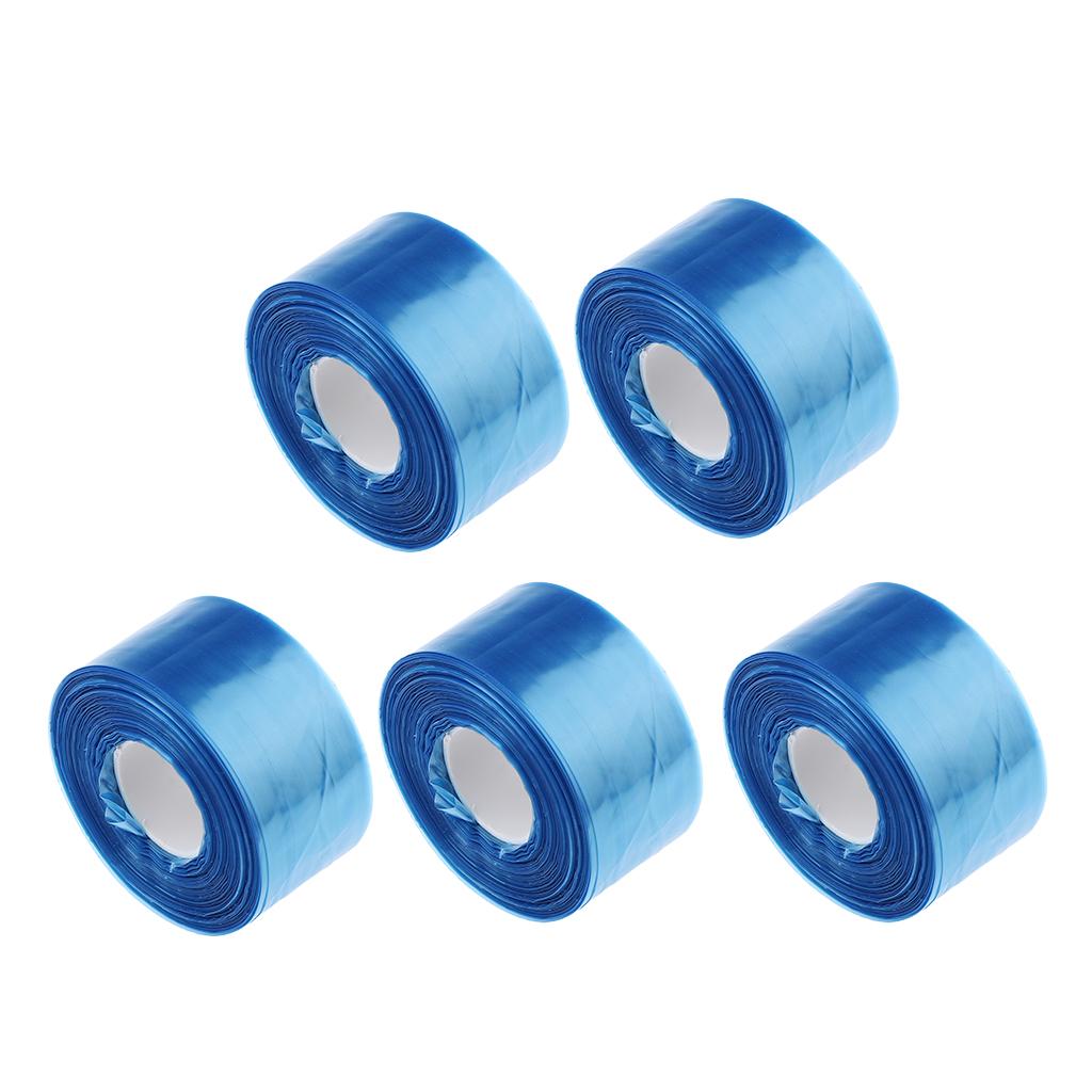 1000pcs Disposable Salon Hair Dyeing Blue Protector Covers for Glasses Legs